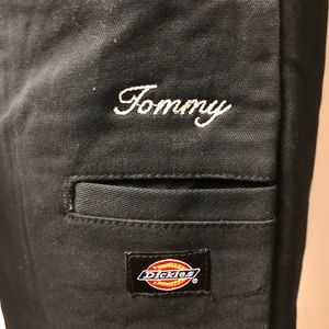 Custom embroidered name on dickies®️